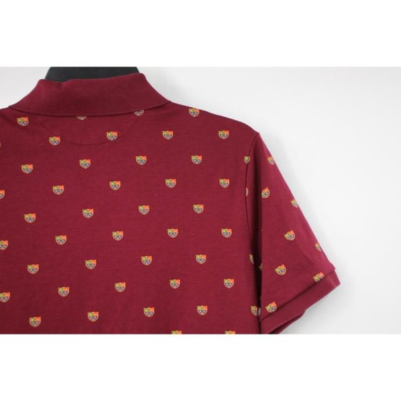 Polo Ralph Lauren Polo Shirt Men’s Small Short Sleeve Crest Logo Classic Fit Red - Picture 6 of 9